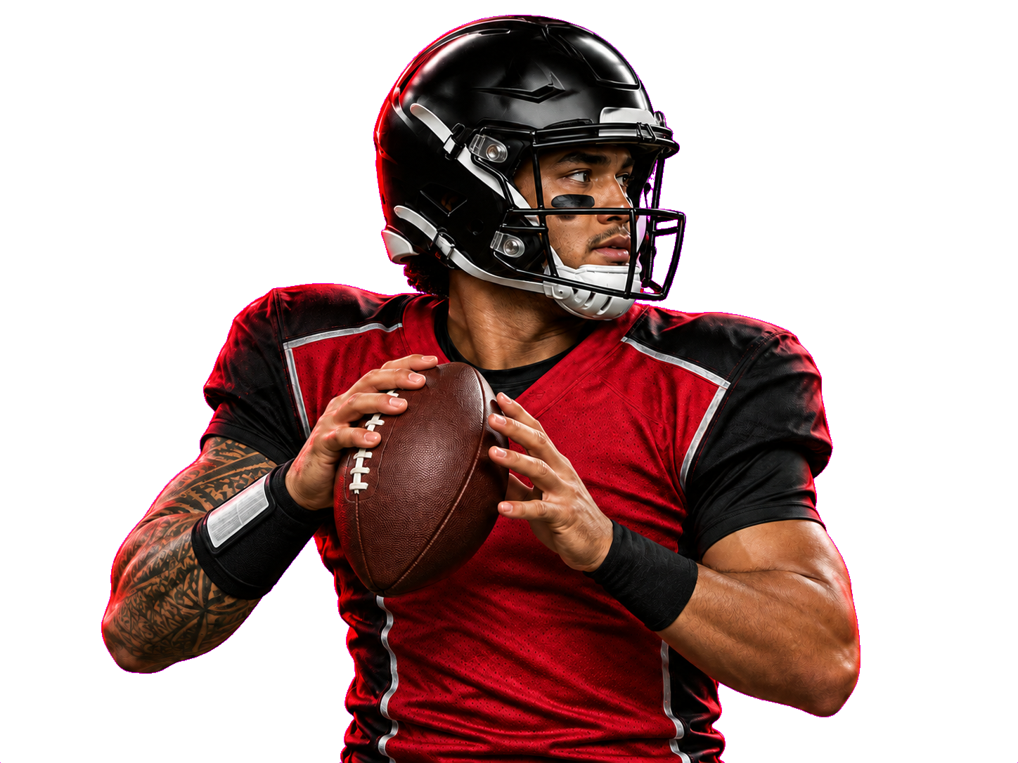 ATL quarterback artwork