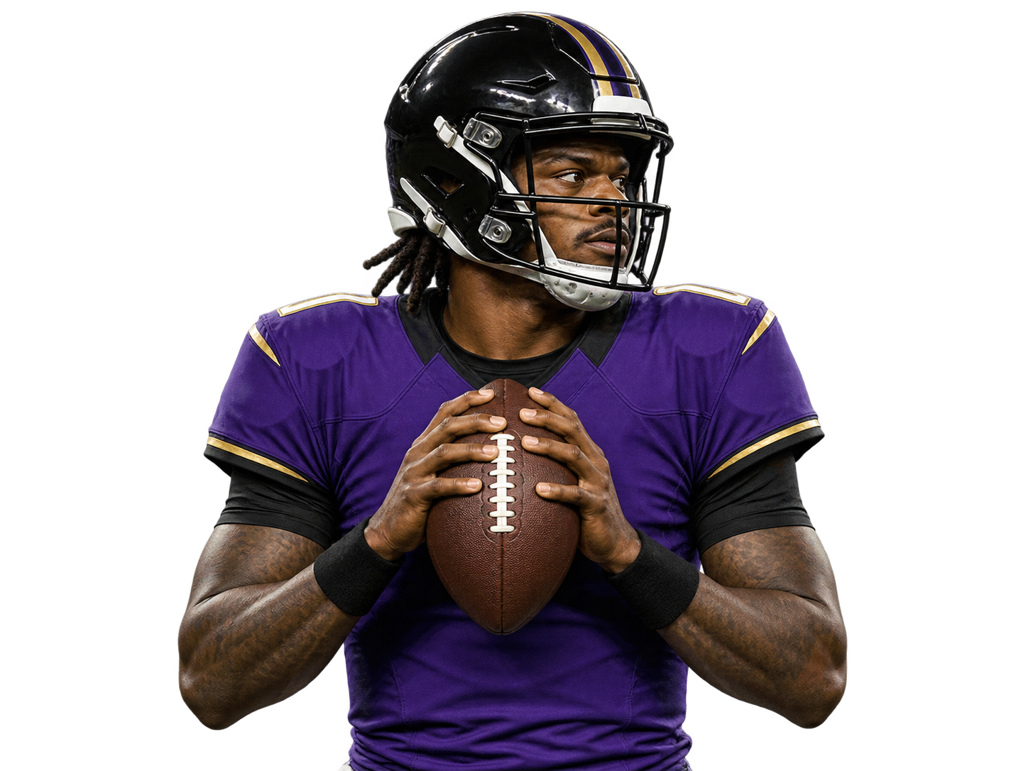 BAL quarterback artwork