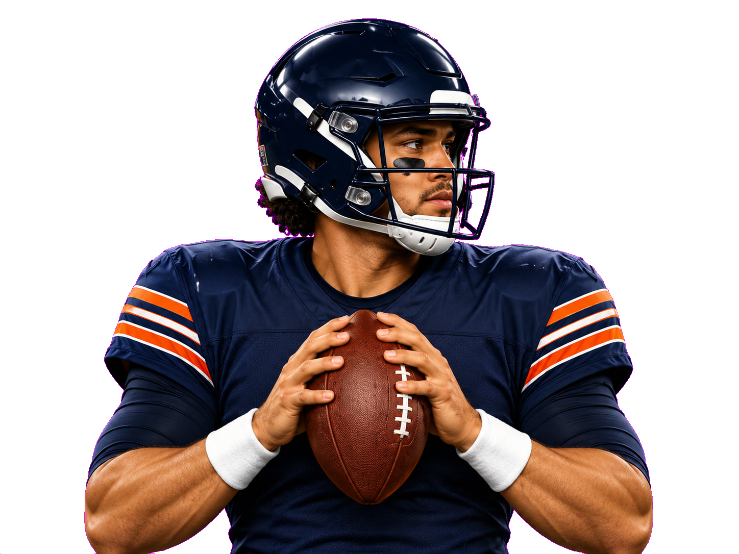 CHI quarterback artwork