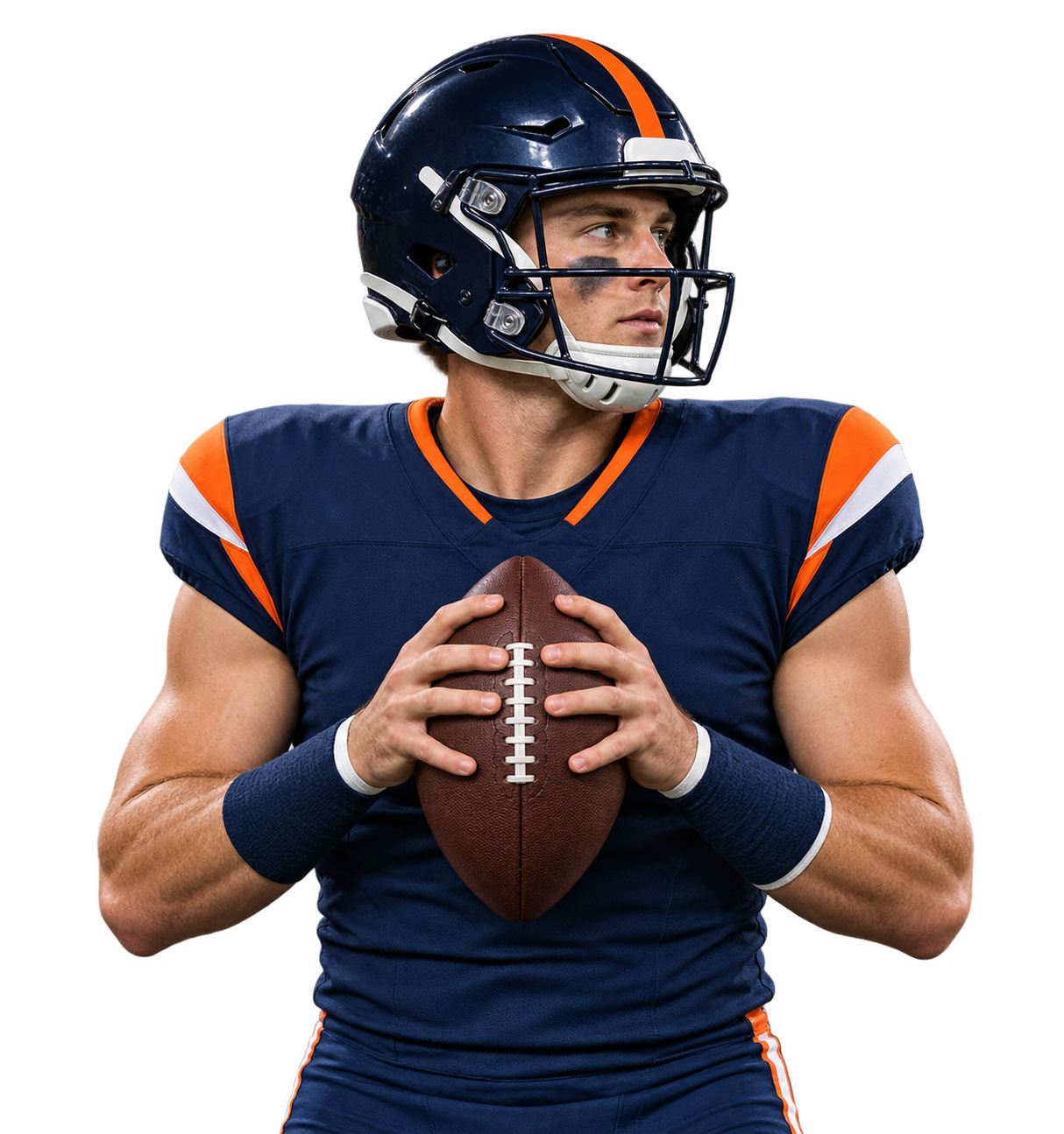 DEN quarterback artwork