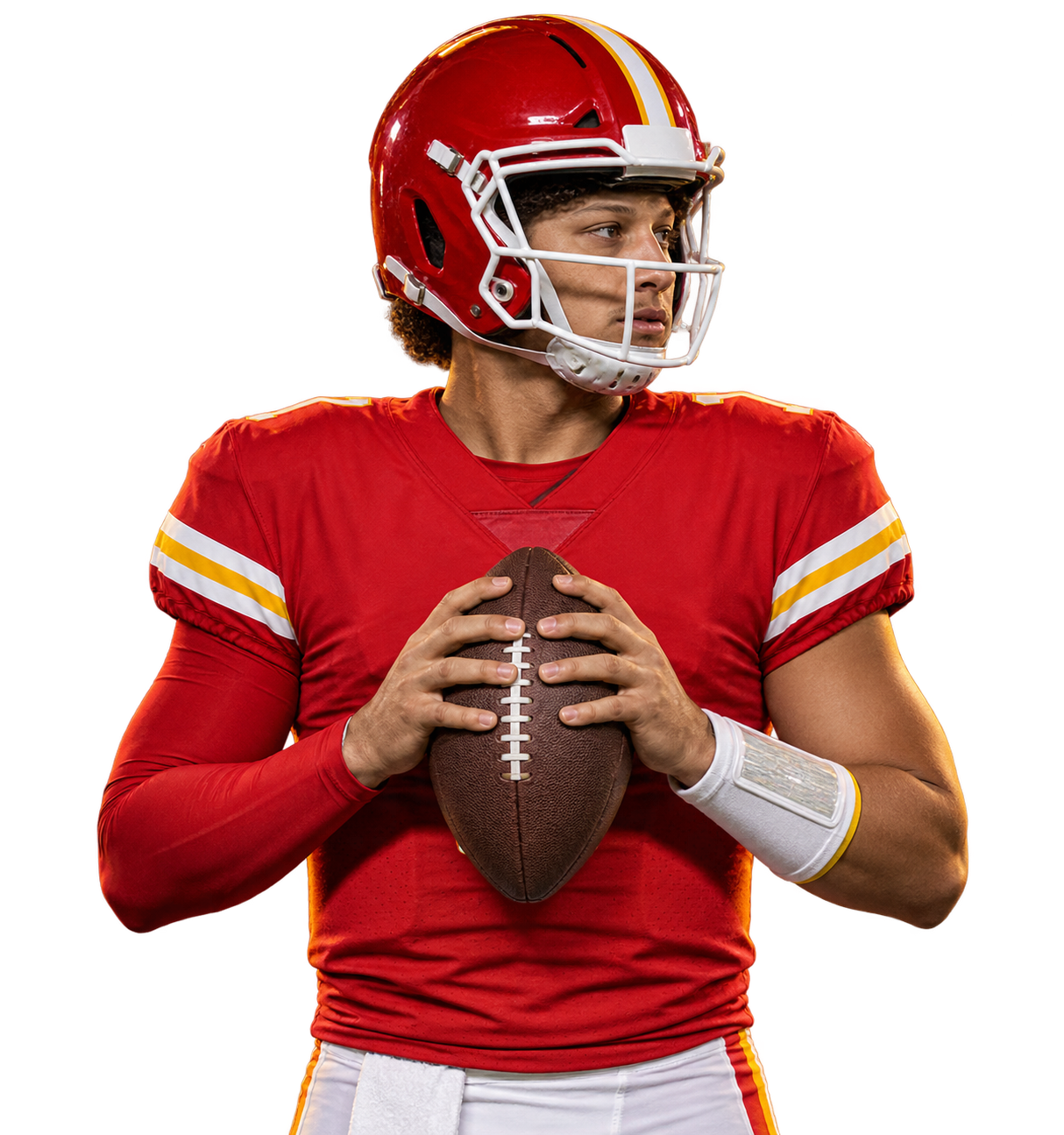 KC quarterback artwork