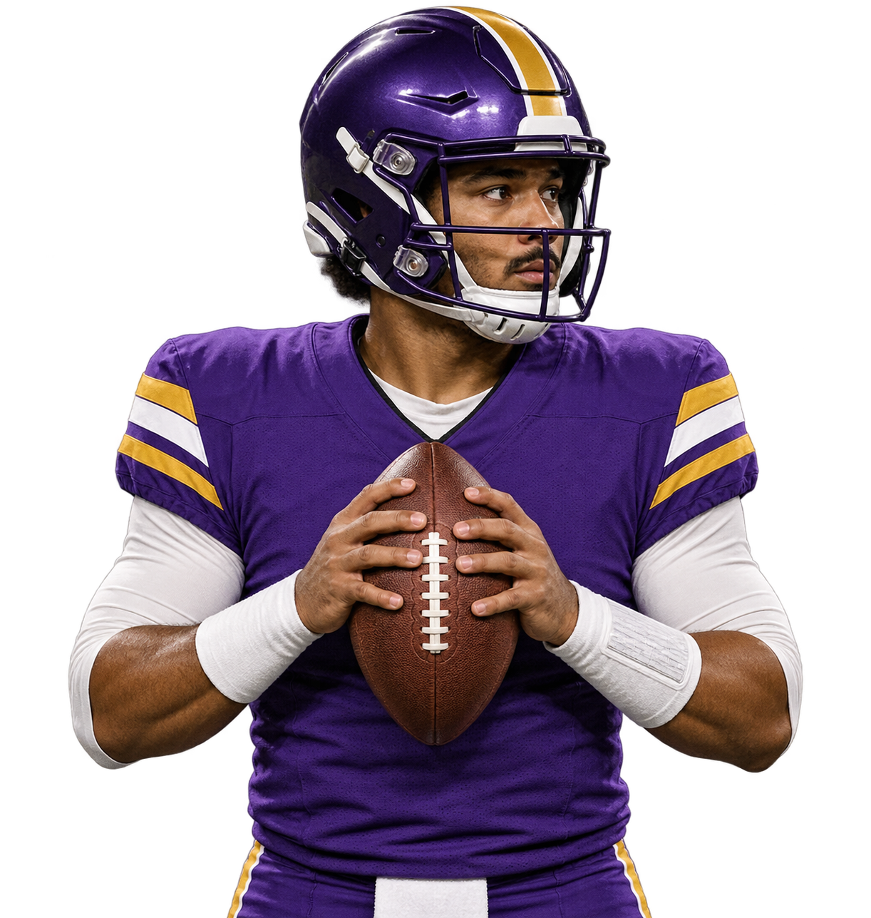 MIN quarterback artwork