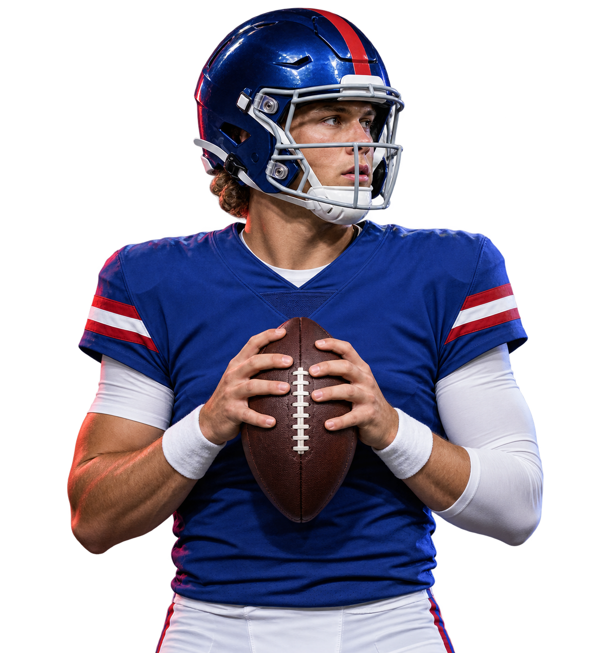 NYG quarterback artwork