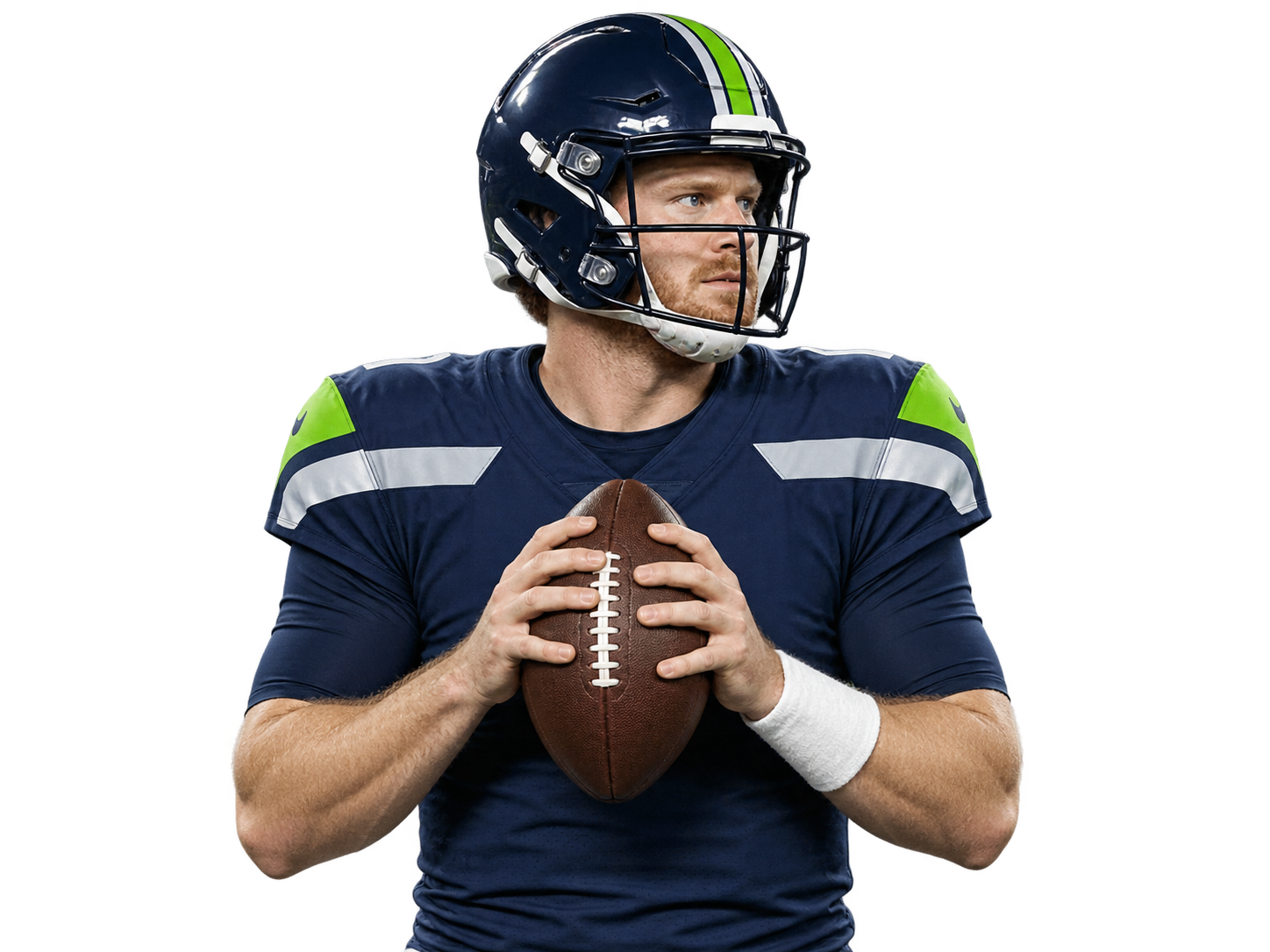SEA quarterback artwork